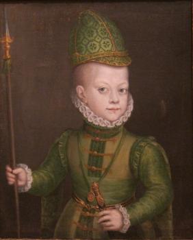 Sofonisba Anguissola : Portrait of a boy at the spanish court